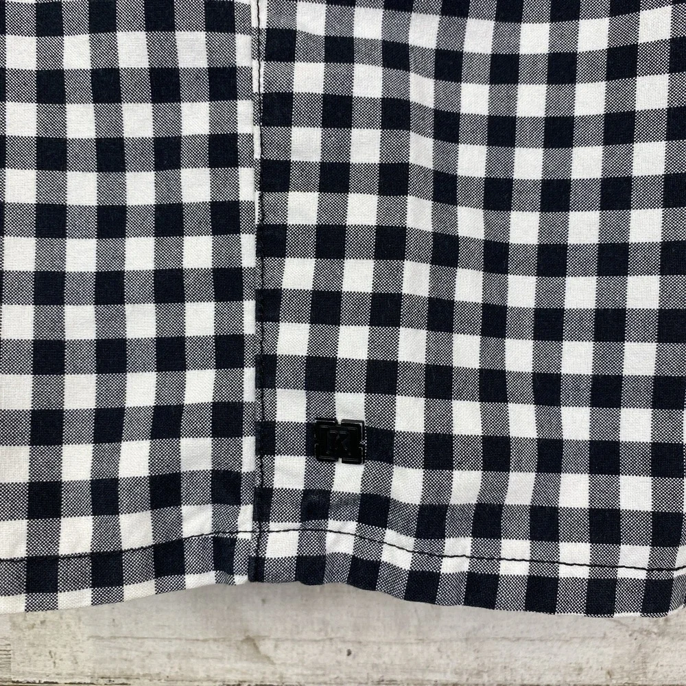 KROW Mens Shorts Black White Check Plaid Sz 32 Skater Motocross BMX Street Wear